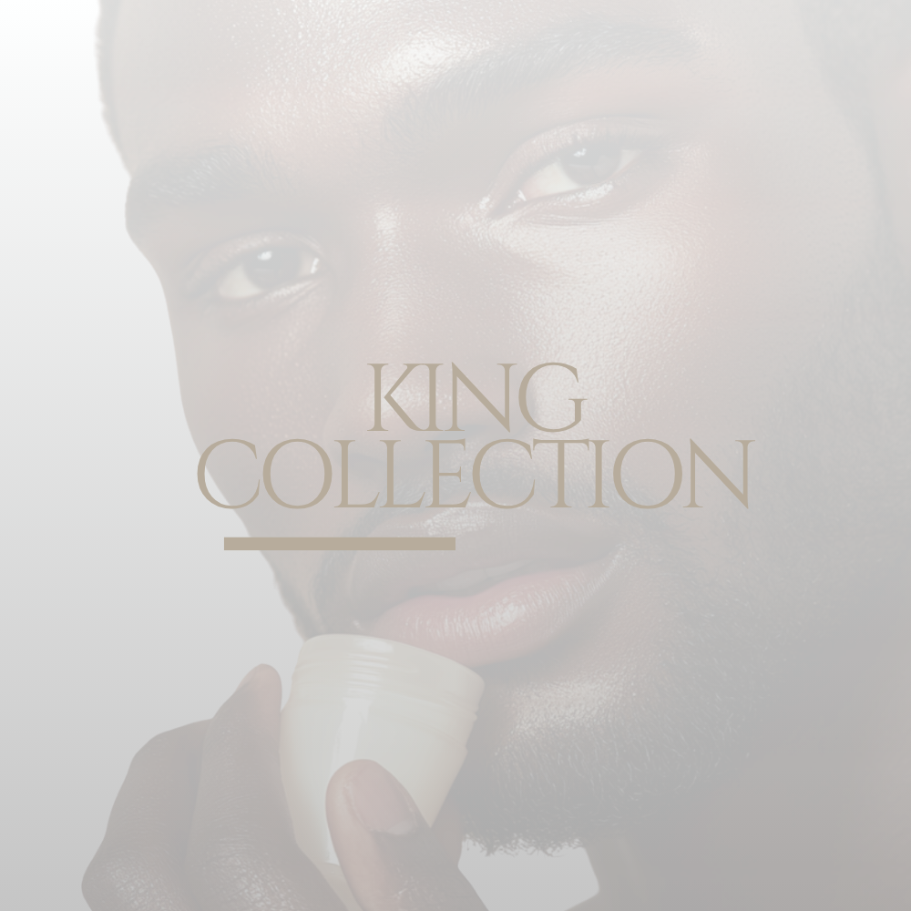 Jireh’s Glow Studio Skin Men’s Skincare Collection featuring cleansers, moisturizers, and treatments for healthy, revitalized skin.