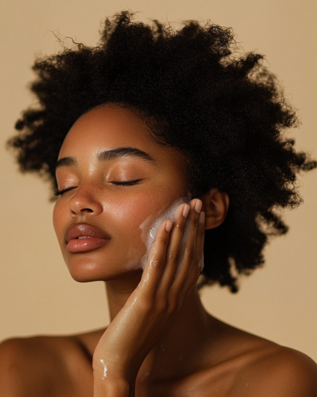 Luxurious hand and body wash with refreshing peppermint and warm cedarwood scent, gentle on skin.