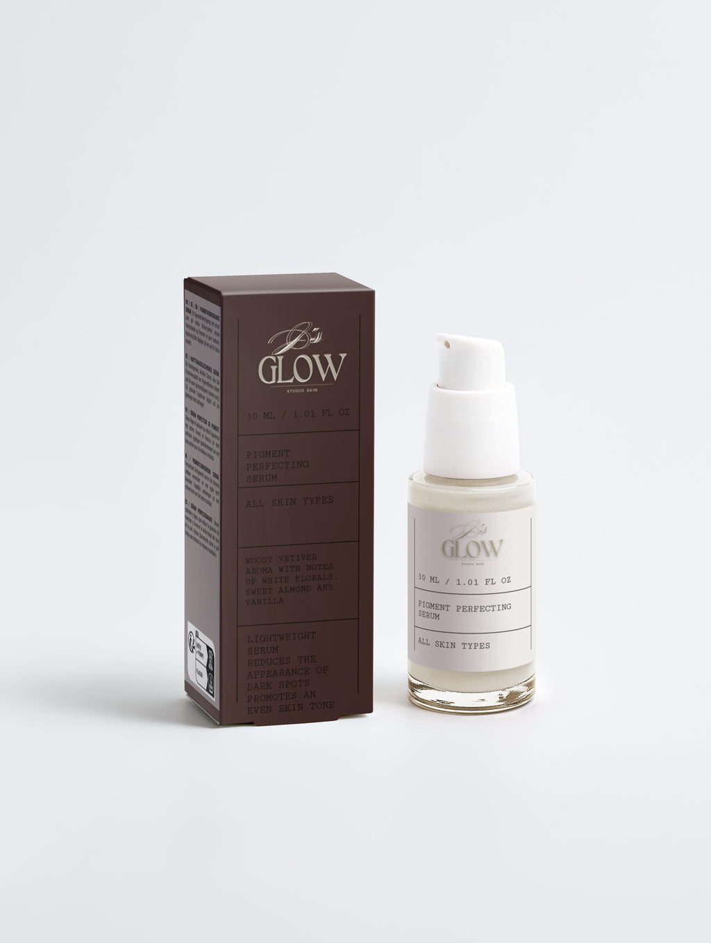 JGSS Pigment Perfecting Serum bottle on a clean white background
