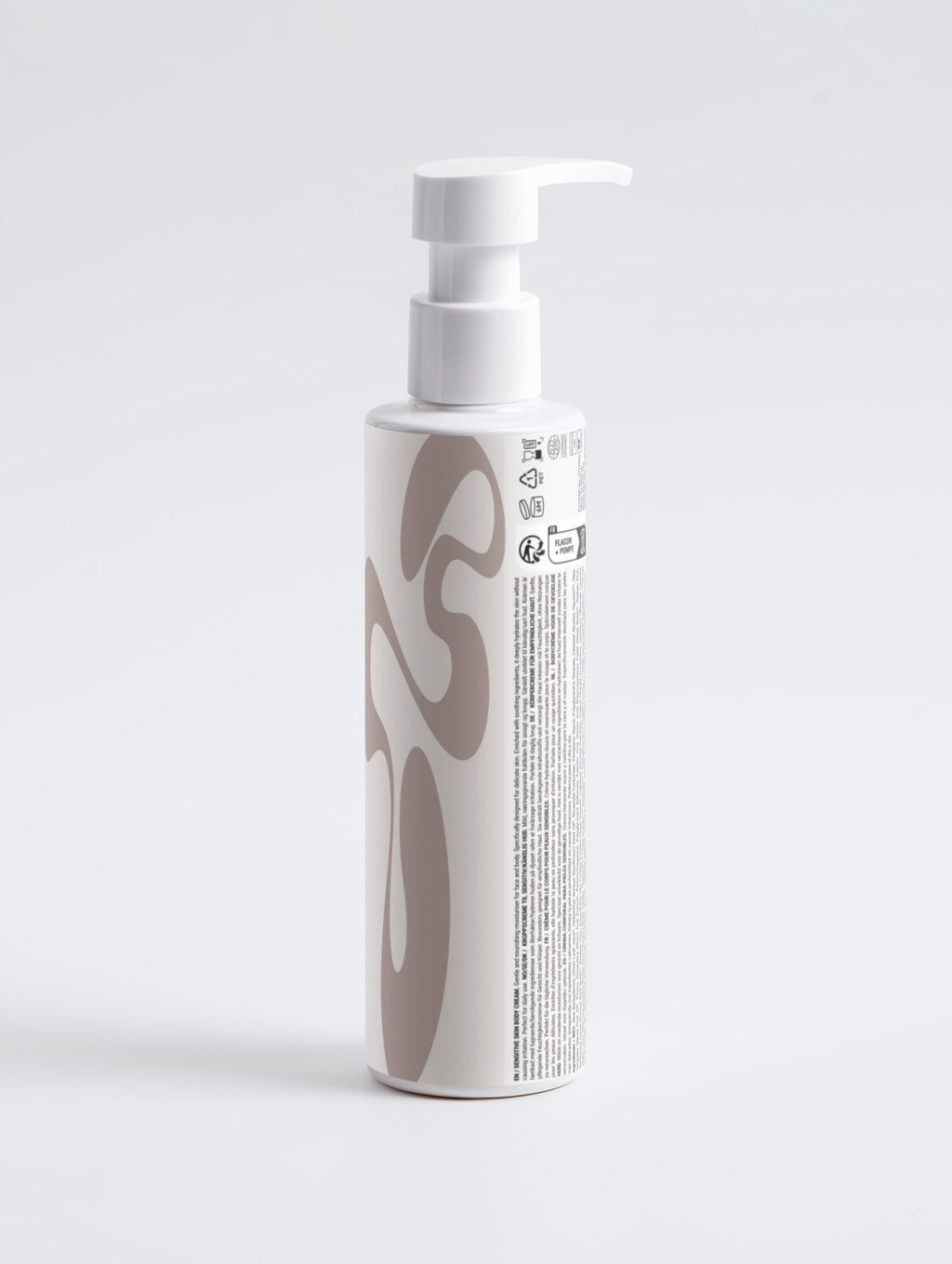 Close-up of soft, moisturized skin after applying JGSS Sensitive Skin Body Cream, showing smooth and supple texture.