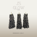 Jireh’s Glow Studio Raw Romance Curl Bundles featuring soft, defined curls and full, natural-looking raw human hair.