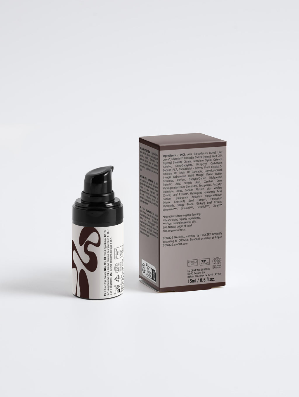 Close-up of JGSS 3-in-1 Eye Cream for Men with texture visible